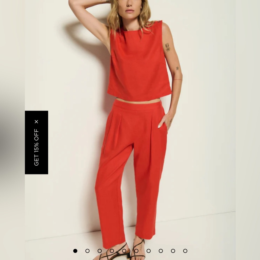 Nation Los Angeles Grayson High-Rise pants